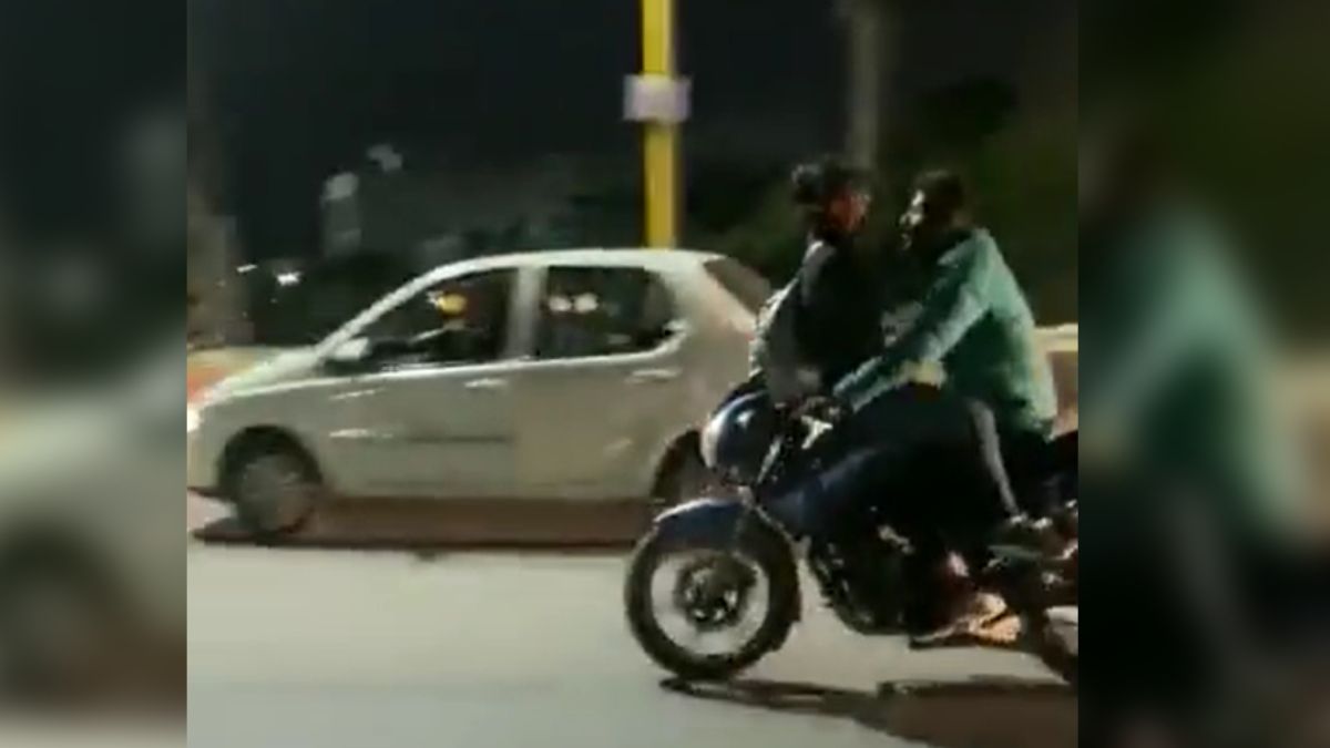 Couple's Full PDA On Bike In Rajasthan's Ajmer Goes Viral; Police Files FIR